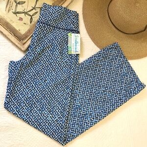 Southwind Apparel Bellamy Wide Leg Pant Scales NWT